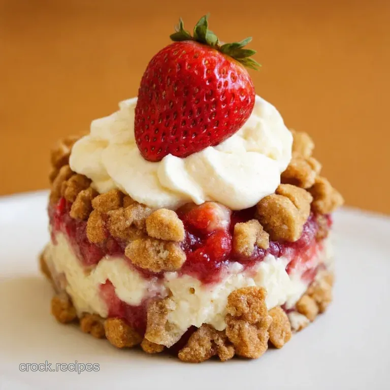 Strawberry Crunch Banana Pudding a Nostalgic Delight presentation