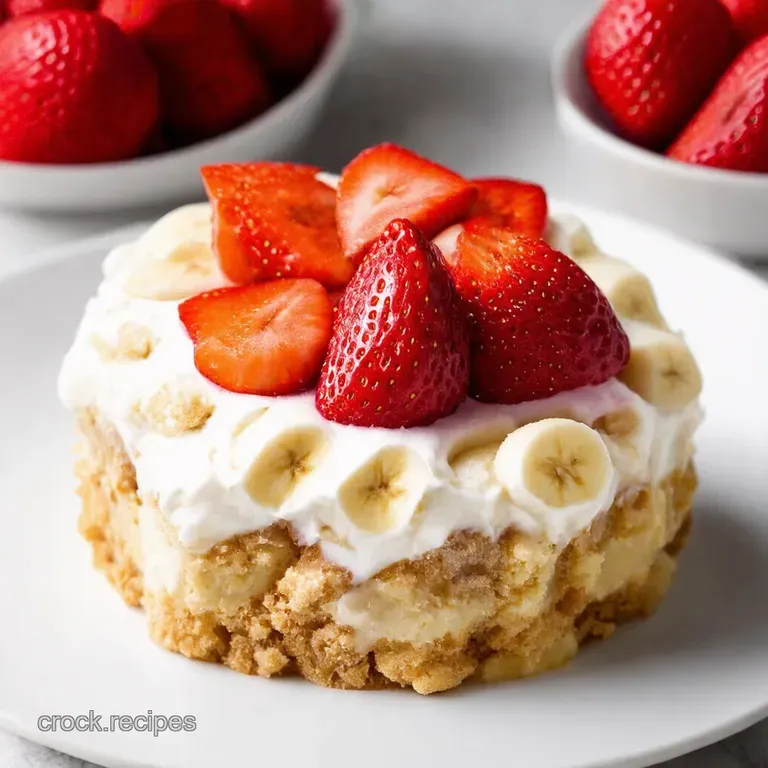 Strawberry Crunch Banana Pudding A Nostalgic Delight
