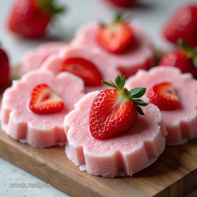 Strawberry and Yogurt Frozen Dog Treats Pawsitively Perfect Pops