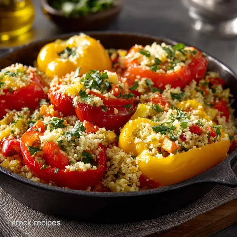 Stuffed Pepper Skillet with Cauliflower Rice: Your New Favorite Low-Carb Dinner presentation