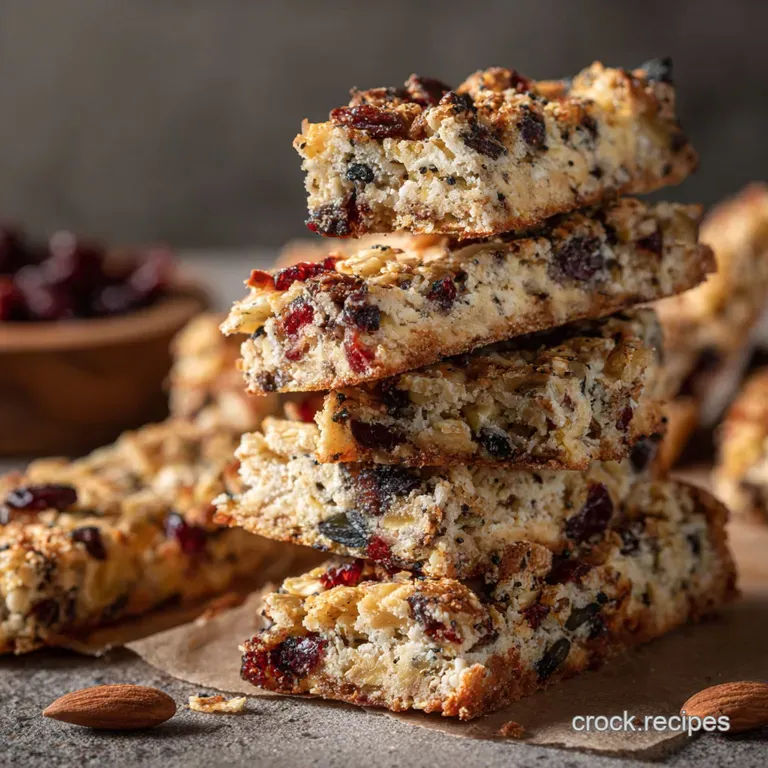 Keto Granola Bars: Our Crunchy Sturdy Low Carb Snack Recipe presentation