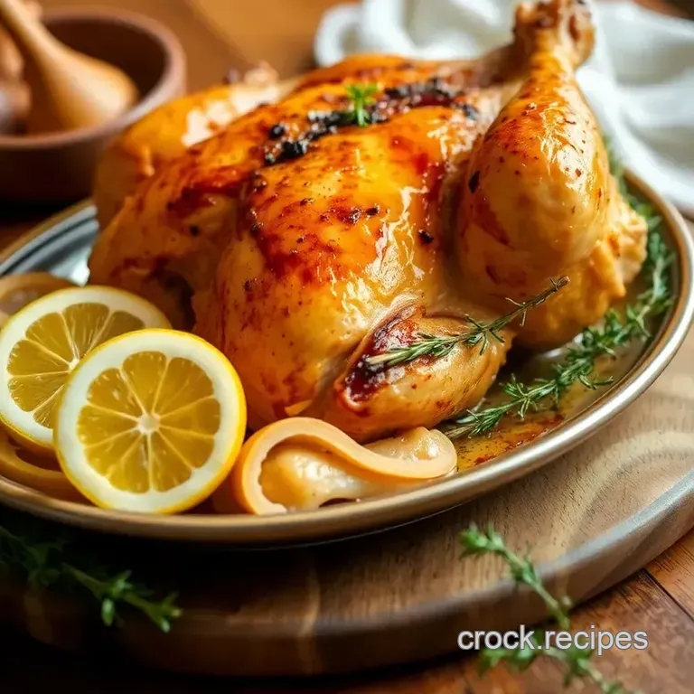 Roast Chicken with Crispy Skin in 75 Minutes presentation