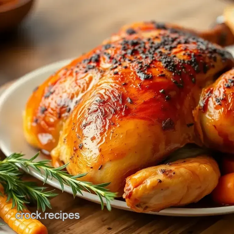 Roast Chicken with Crispy Skin in 75 Minutes