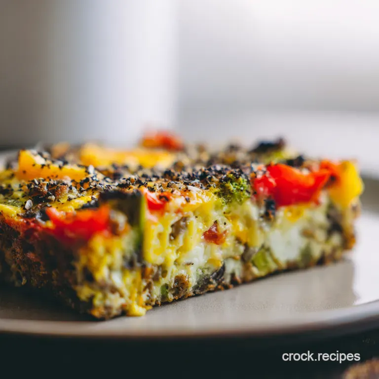 Sunrise Veggie & Sausage Casserole: A Healthy Full English Twist