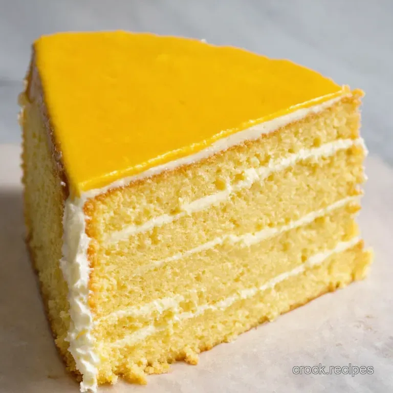 Sunshine Layer Cake A Limoncello Mascarpone Dream