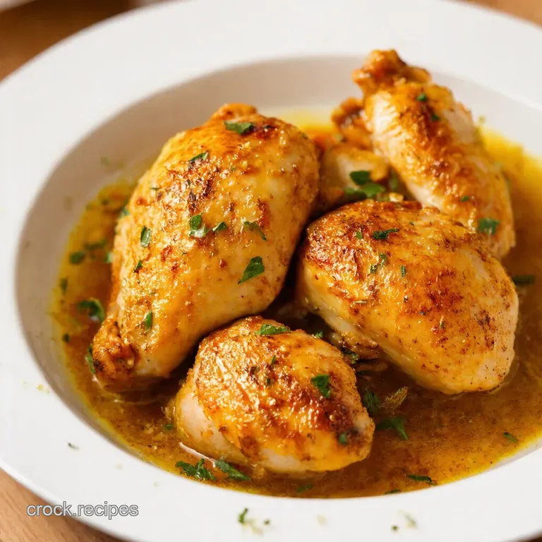 Sunshine on a Plate Lemon Herb Chicken Marinade presentation