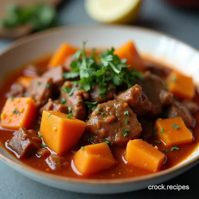Sweet Potato Beef Puchero A Hearty Family Favourite