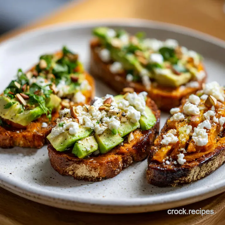 Sweet Potato Toast: Two Delicious Ways presentation