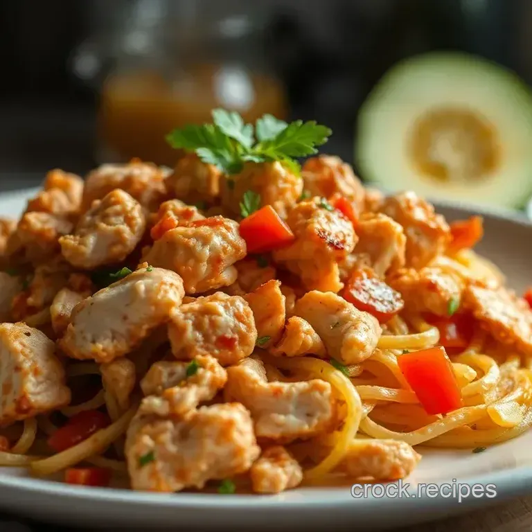 Sweet & Smoky BBQ Chicken Salad Fiesta