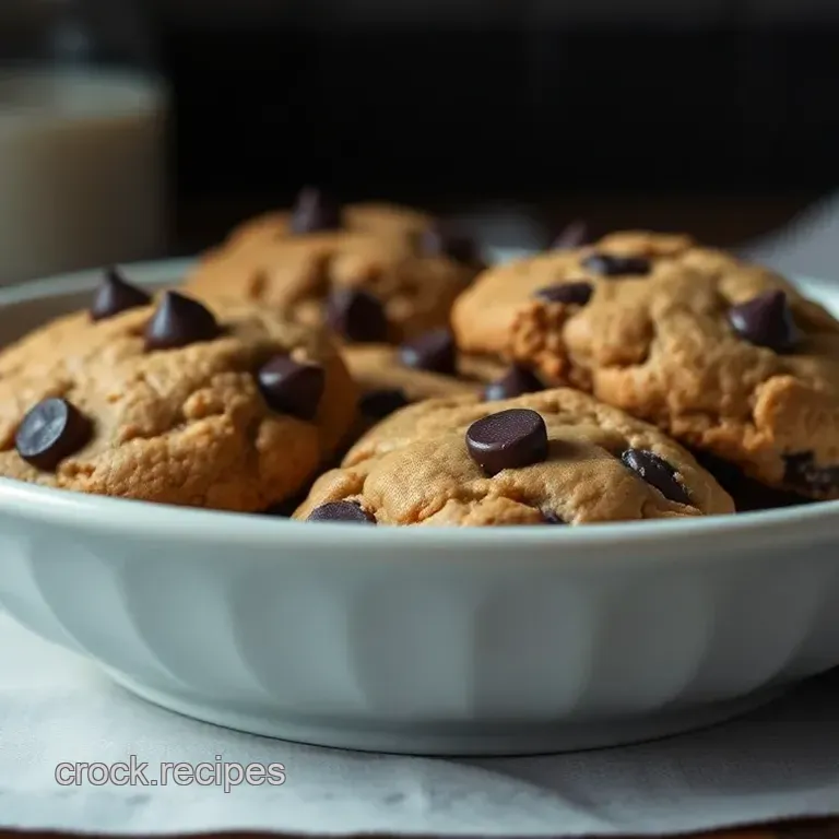 Tahini Chocolate Chip Cookies