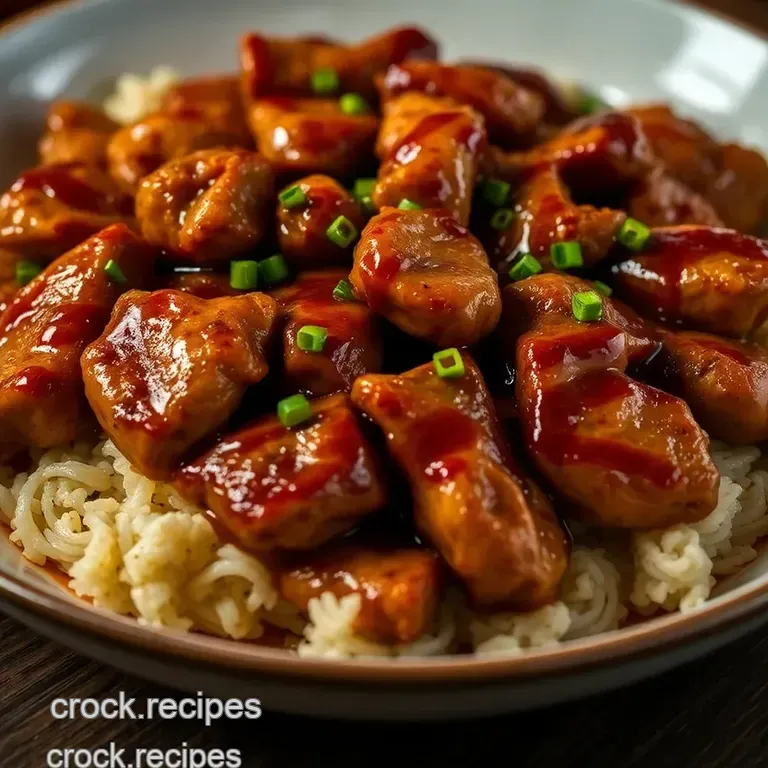 Teriyaki Chicken Delight with Citrus Sake Substitute presentation