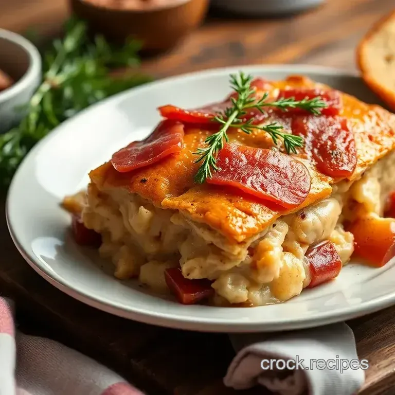 Terrine of Chicken with Prosciutto Delight