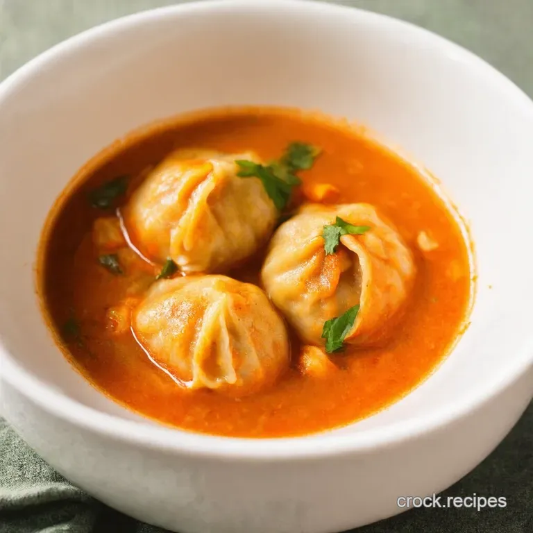 Thai Red Curry Dumpling Soup Easy Weeknight Winner