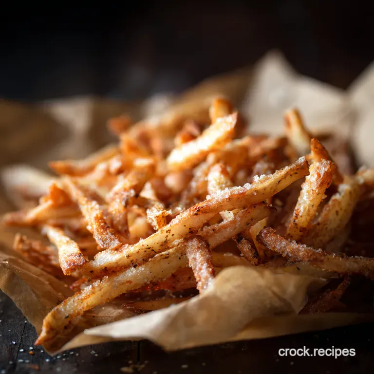 The Absolutely Best Homemade Fries Seriously presentation