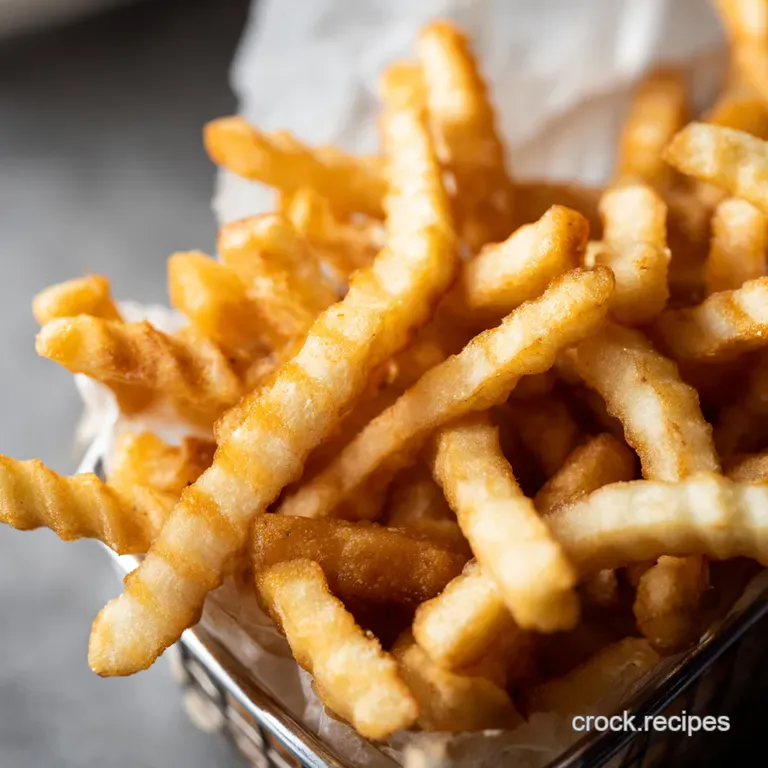 The Absolutely Best Homemade Fries Seriously