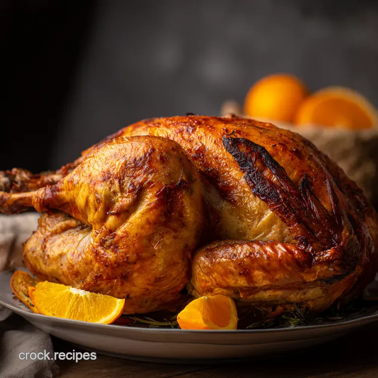 The Absolutely Foolproof Goldenbrown Roast Turkey presentation