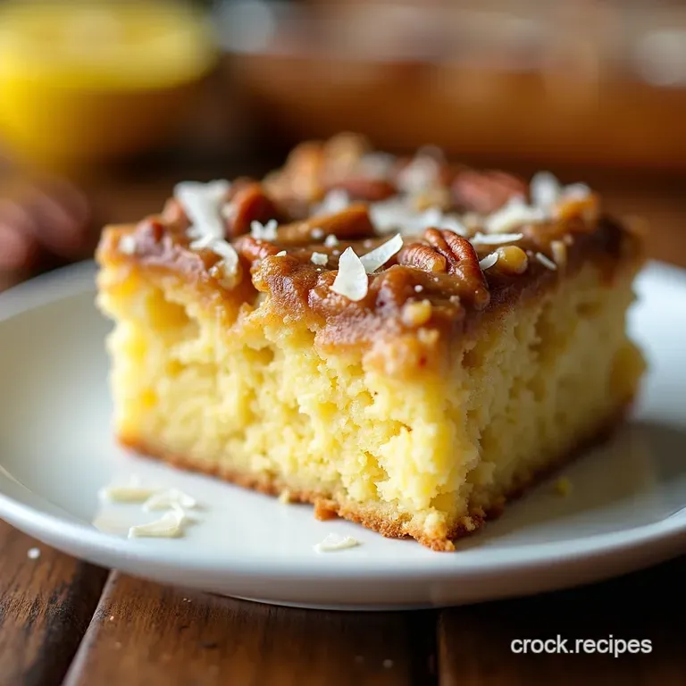 The Aloha Cake SuperMoist PineappleCoconut Sheet Cake