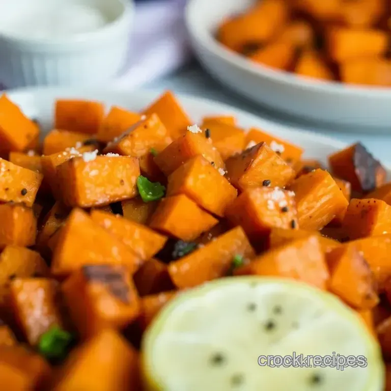 The Best Ever Roasted Sweet Potatoes (Seriously!) presentation