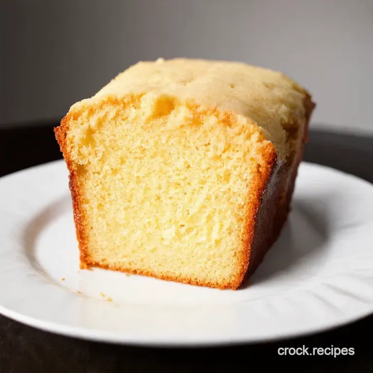 The Best Ever Vanilla Buttermilk Pound Cake Seriously