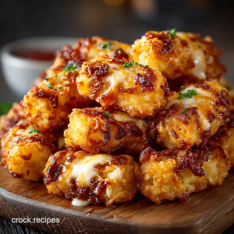 The Big Cheese Crispy Pizza Tater Tots
