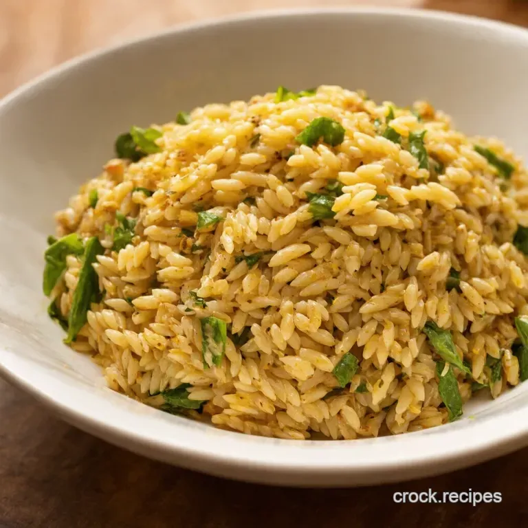 The Glorious Greek Orzo Salad a Taste of the Aegean presentation