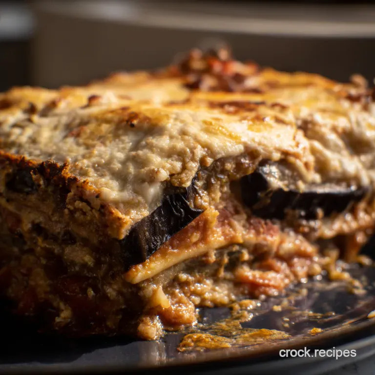The Magnificent Meatless Eggplant Lasagna