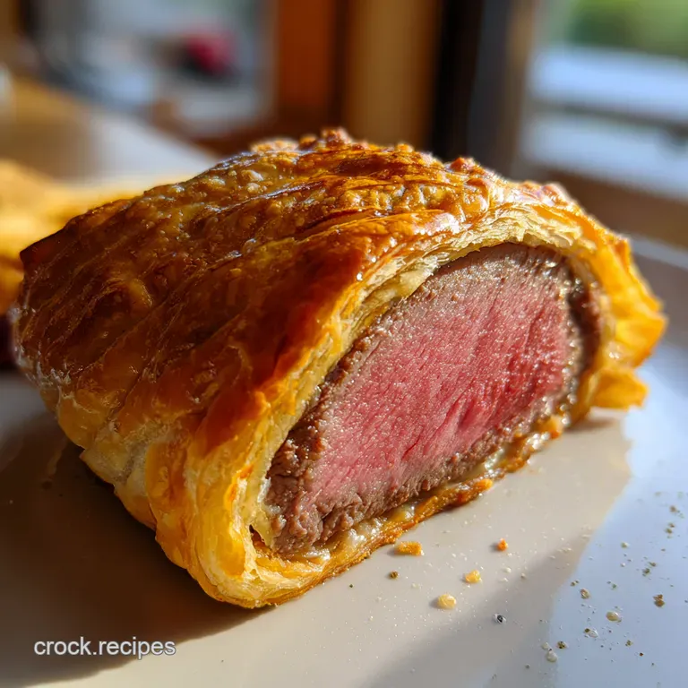 The Managed Beef Wellington Crisp Pastry Perfect Pink Centre
