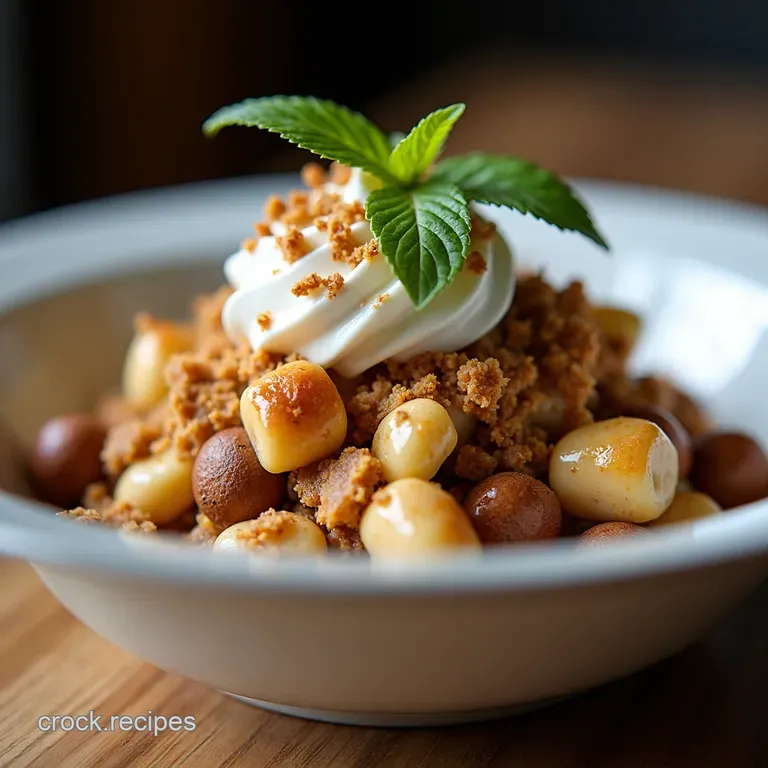 The Naughty NoBake Snickers Fluff Salad