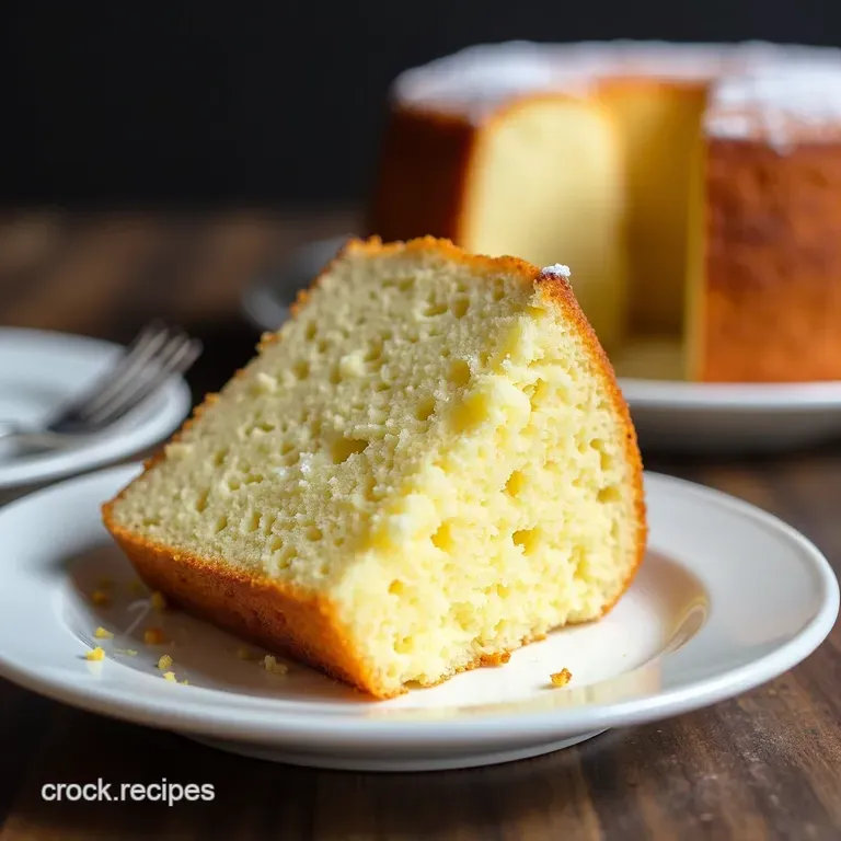 The Queens Vanilla Pound Cake