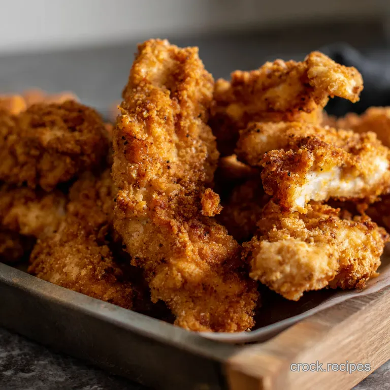The Quintessential Crispy Chicken Tenders Better Than Takeaway