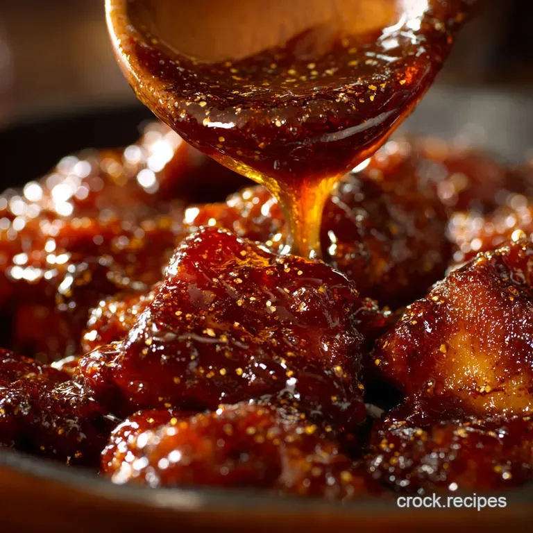 The Real Deal Sticky Smoky Jack Daniels Barbecue Glaze presentation