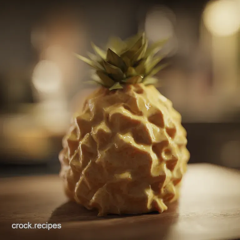 The Totally Tubular Tropical Pineapple Cheese Ball