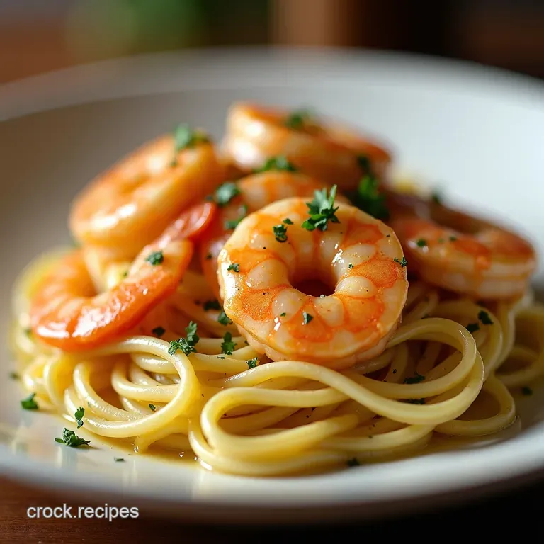 20Minute Garlic Butter Shrimp Linguine Recipe Perfect Sauce