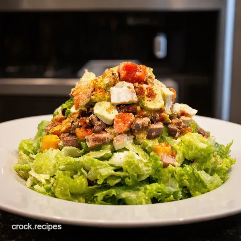 The Ultimate Cobb Salad a Classic Reimagined presentation