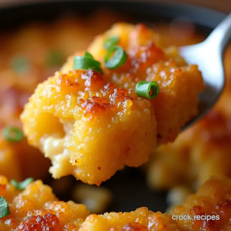 The Ultimate Golden Crown Tater Tot Bake Elevated Comfort Casserole presentation