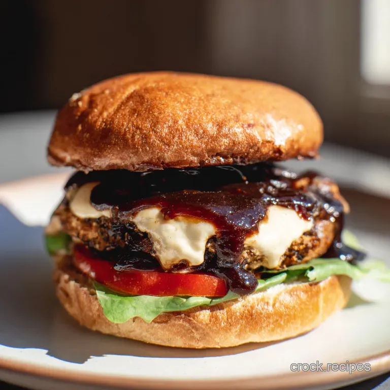 The BEST Portobello Burger Balsamic Glaze Secret
