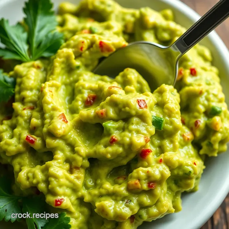 The Ultimate Guacamole: Restaurant-Quality at Home presentation