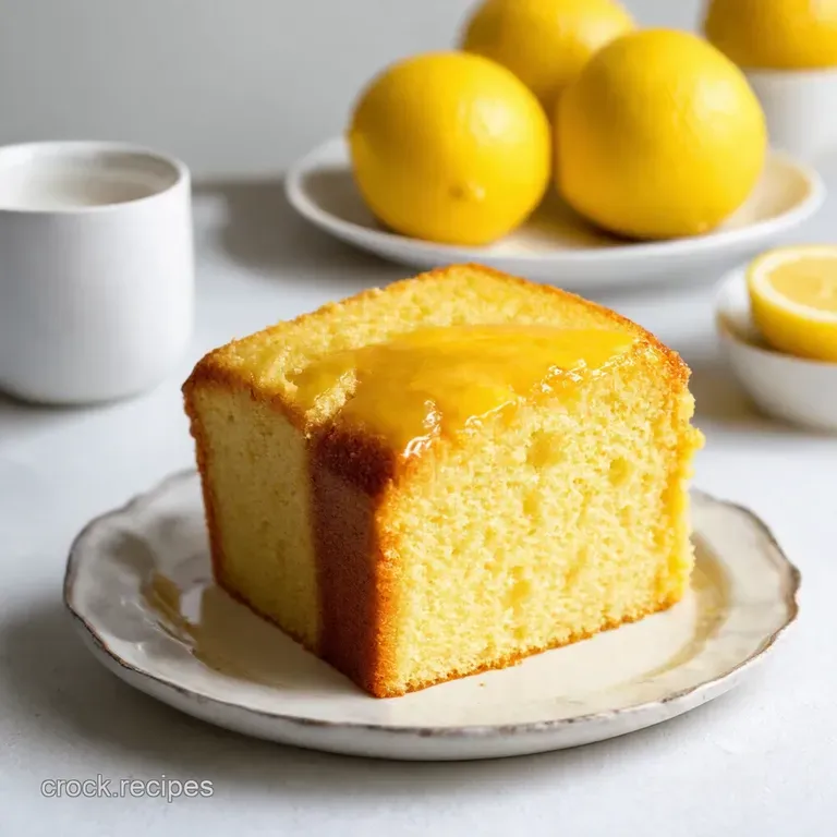The Ultimate Lemon Drizzle Cake