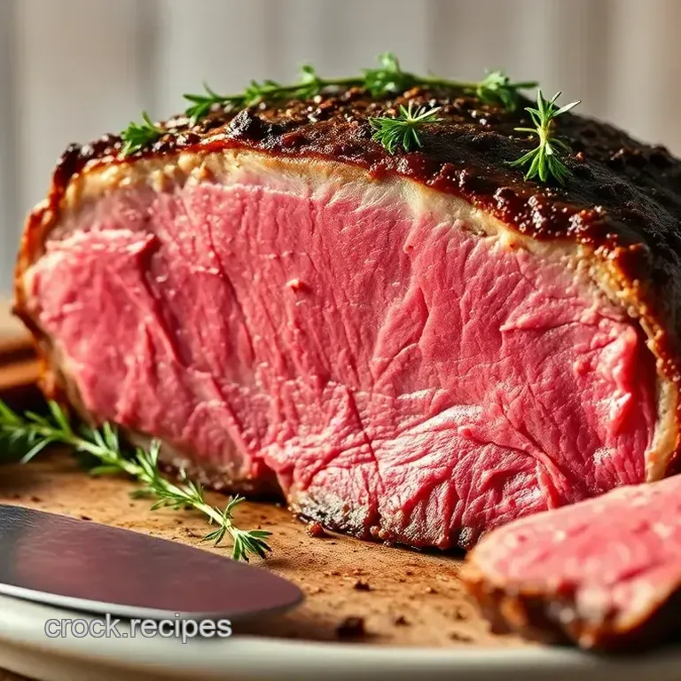 The Ultimate Standing Rib Roast: Effortless Elegance