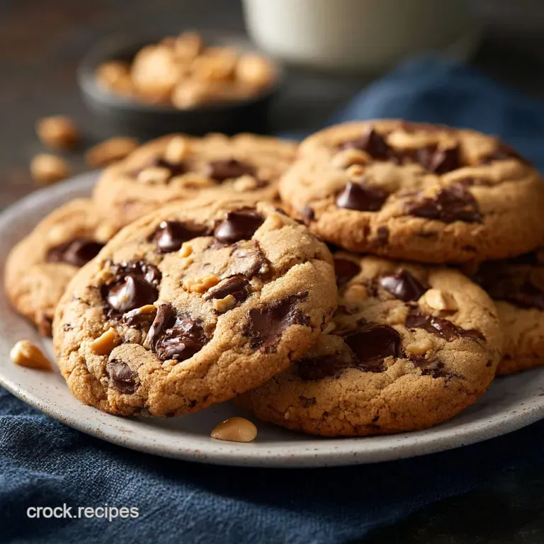 The Ultimate Chewy Chocolate Peanut Butter Cookies The CrissCross Classic