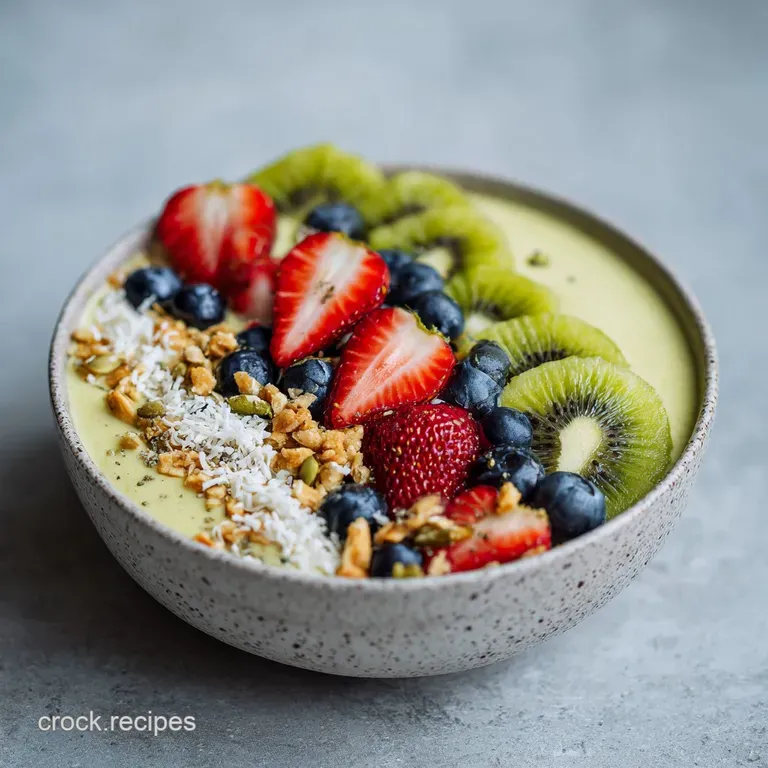 Thick Smoothie Bowl: Creamy and Refreshing