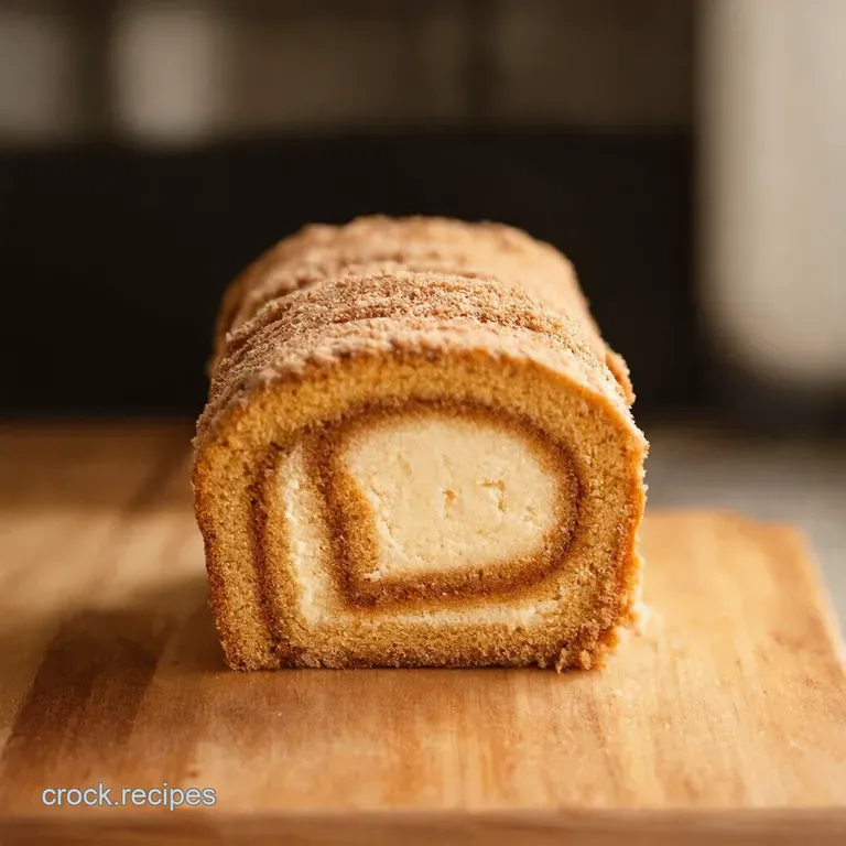 Tiramisu Swiss Roll a Coffeelaced Delight presentation