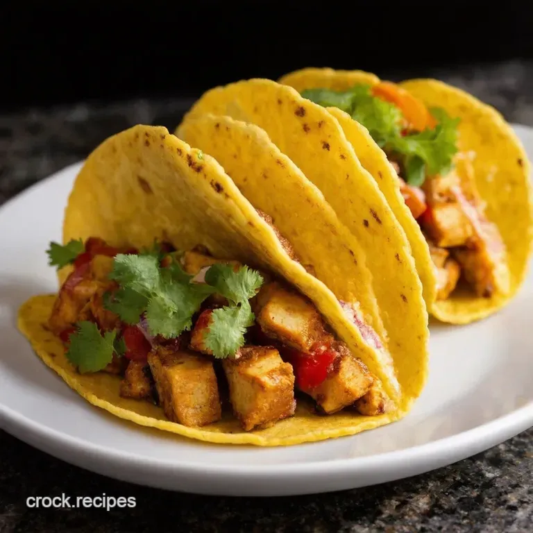 Totally Tantalizing Tofu Tacos a Plantbased Fiesta presentation