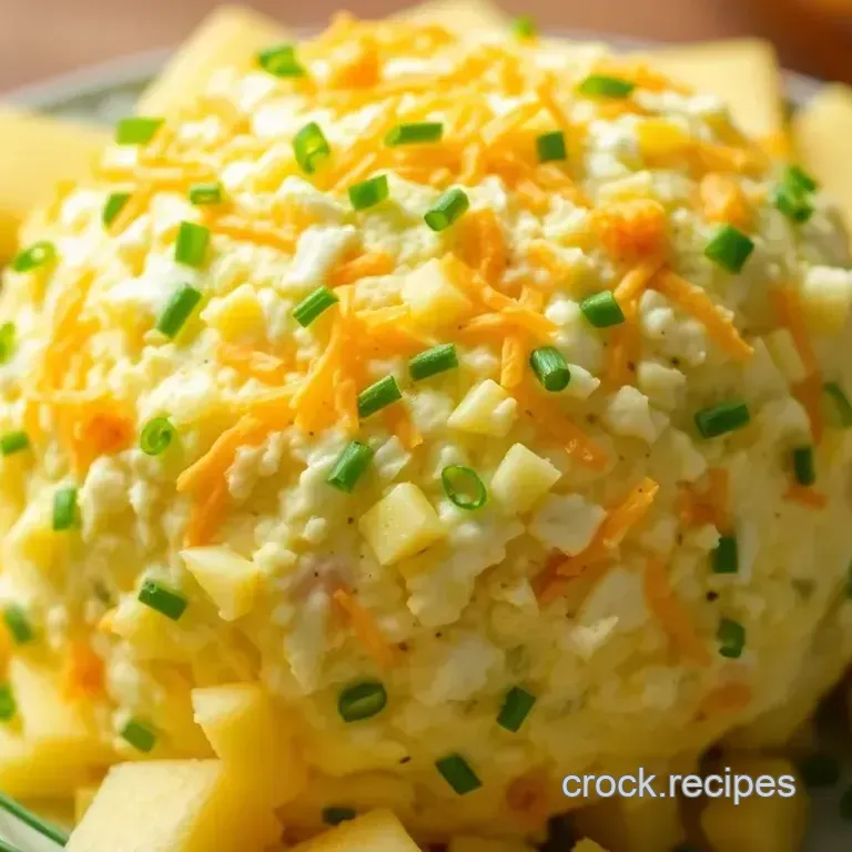 Tropical Bliss Pineapple Cheese Ball