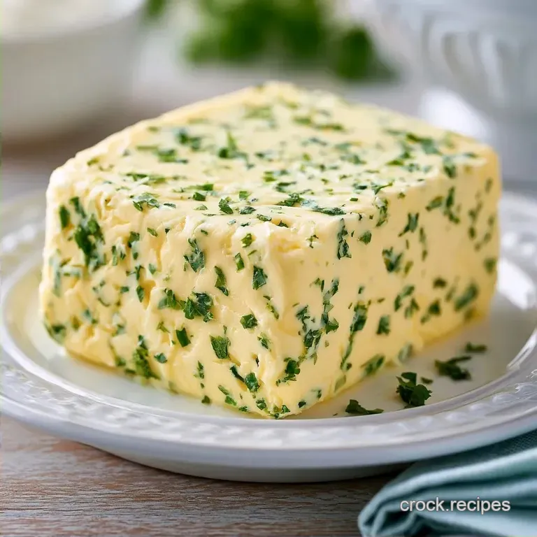 Savory Garlic Herb Turkey Compound Butter