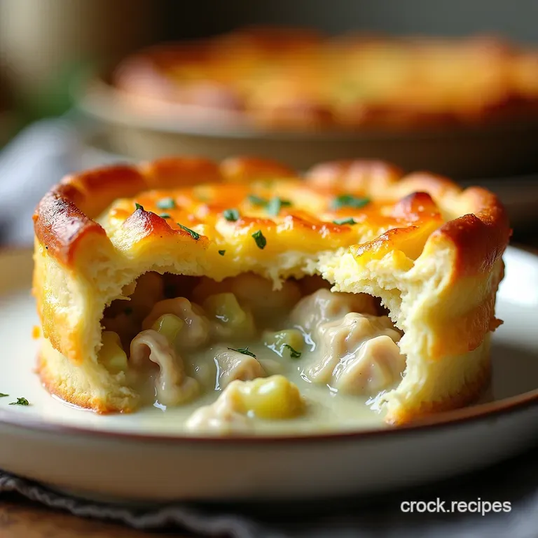 The Ultimate Leftover Turkey Creamy Leek Pot Pie with Flaky Herb Crust
