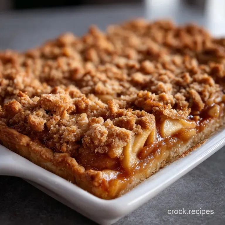 Ultimate Apple Slab Pie with Oat Crumb Topping