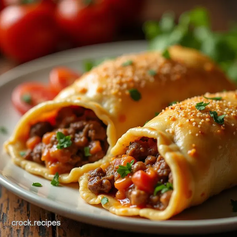 Ultimate Beef Cheese Empanada Filling Spice It Up presentation