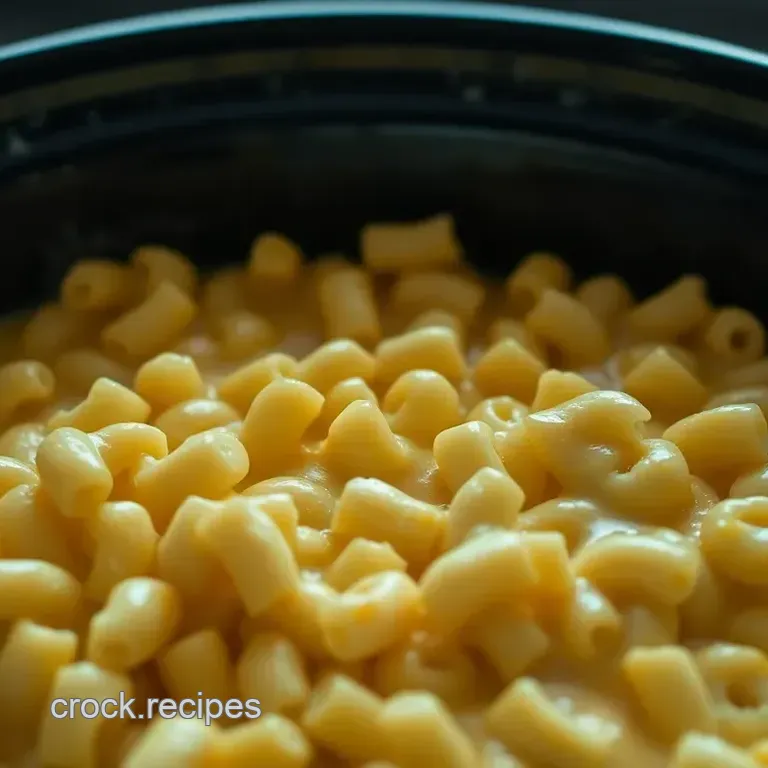 Ultimate Creamy Crock Pot Mac and Cheese Inspired by Paula Deen