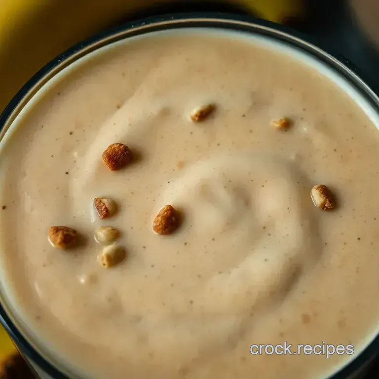 Ultimate Creamy Peanut Butter Smoothie